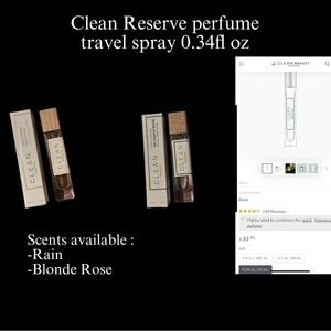 Clean reserve Travel Spray Perfume